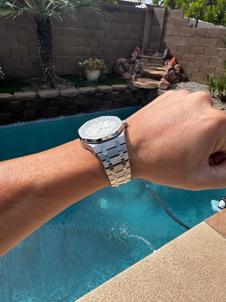 CRC Royal Oak White Dial